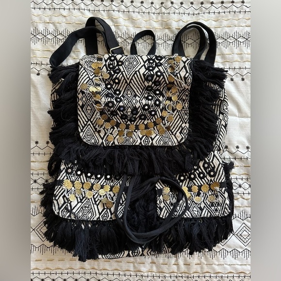 lovestitch Handbags - Lovestitch Boho Backpack